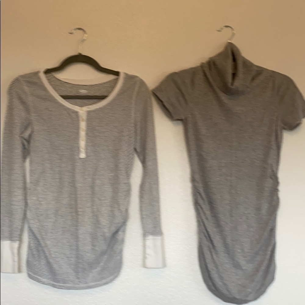 Maternity shirts. Soft!